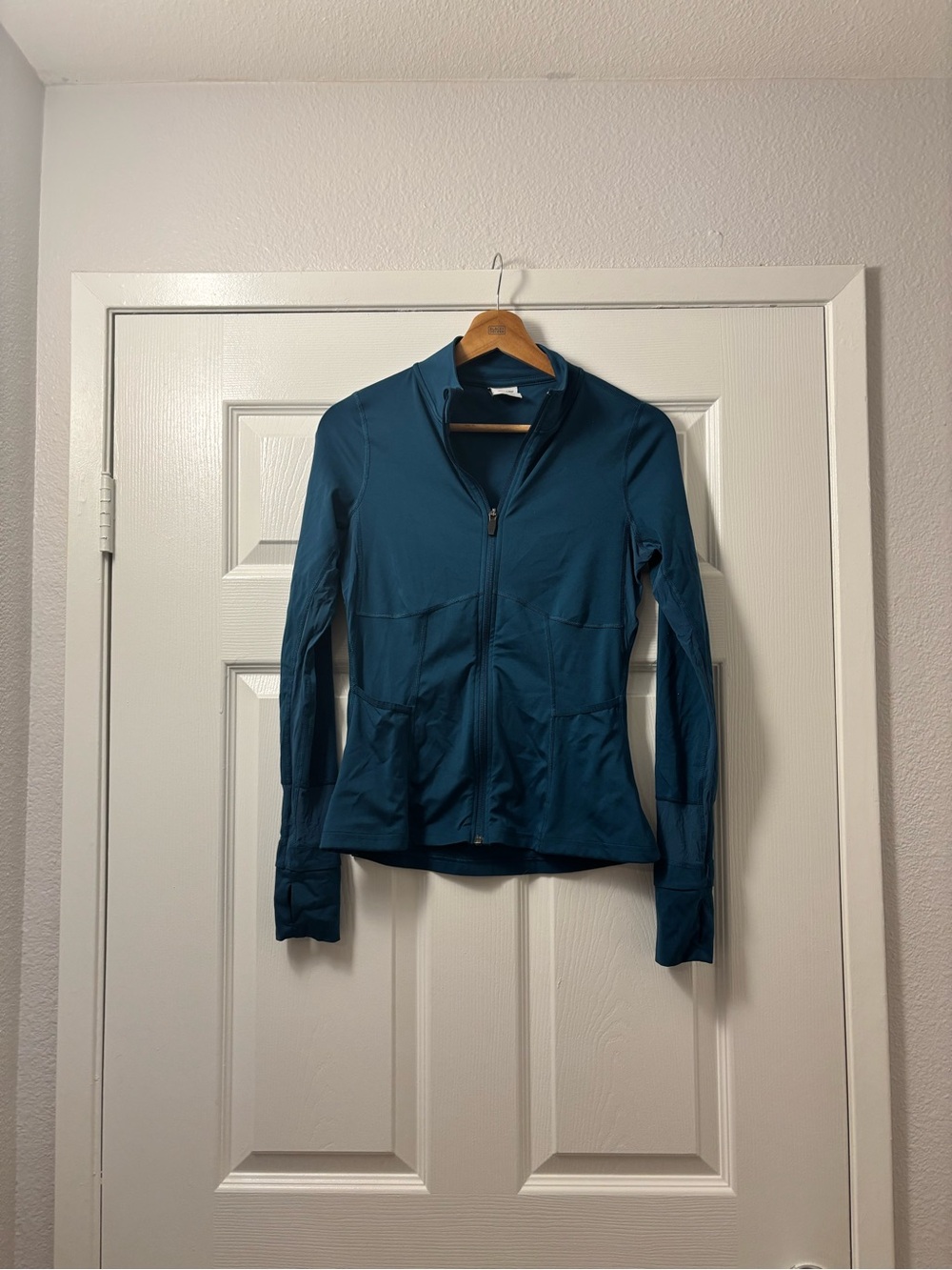Gymshark Teal Full-Zip Performance Jacket